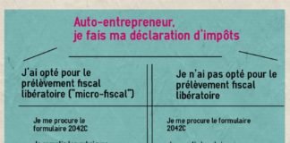 Business infographic : Déclaration impot