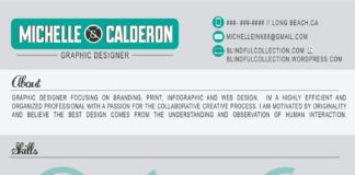 Business infographic : Infographics – Infographic Resume by Michelle Calderon