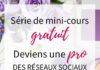 Business infographic : Mini-cours : Deviens une pro des réseaux sociaux