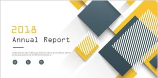 Business infographic : Modern charts annual report PowerPoint template – Pcslide.com#powerpoint #templa…