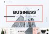 Business infographic : Multipurpose and minimal design PowerPoint template#powerpoint #templates #prese…