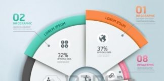 Business infographic : Stock Photo