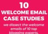 Digital Marketing : 10 Welcome Email Examples From Top Blogging Experts