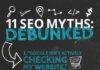 Digital Marketing : 11 SEO Myths That Could Be Damaging Your Business #Infographic