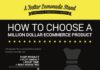 Digital Marketing : How to choose a million dollar ecommerce product #infografia #infographic #ecomm…
