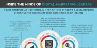 Digital Marketing : Infographic: inside the minds of digital marketing leaders