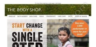 Digital Marketing : MakeItForGood — cause marketing email design