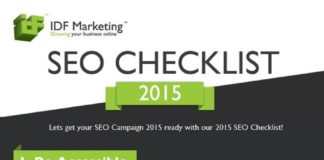 Digital Marketing : SEO Checklist 2015 #infographic