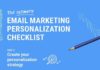 Digital Marketing : The Ultimate Email Marketing Personalization Checklist – #infographic