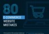 Digital Marketing : What Are 80 E-Commerce Website And SEO Mistakes? #infographic