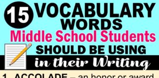 Educational infographic : 15 Strategies to Ramp Up Your Vocabulary Instruction