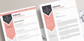 Educational infographic : 25 Fresh Free Professional Resume Templates – 19