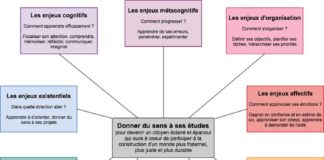 Educational infographic : 9 questions pour donner du sens à vos études – Donnez du sens à vos études