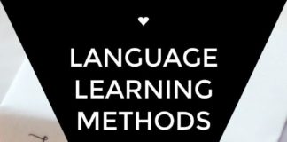 Educational infographic : A List of Language Learning Methods