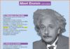 Educational infographic : Albert Einstein (1879-1955)