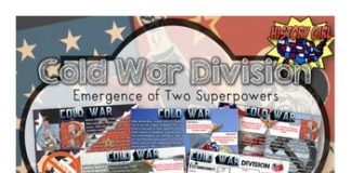 Educational infographic : Cold War Division PowerPoint and Student Infographic Notes