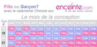Educational infographic : Comment savoir si bébé est une fille ou un garçon ? {Sexe de bébé}