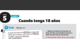 Educational infographic : Cuando tenga 18 años