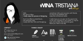 Educational infographic : DESIGN | RESUME by Wina Tristiana, via Behance #architecture #student infographi…