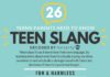 Educational infographic : Decoding Teen Slang