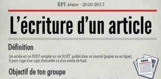 Educational infographic : EPI