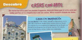 Educational infographic : Educational infographic : Casas con arte.