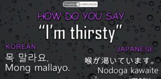 Educational infographic : Educational infographic : Educational infographic : How do you say Im thirsty & Are you thirsty? in your l…