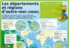 Educational infographic : Educational infographic : Fiche exposés : Les départements et régions d’outre-mer (DROM)…
