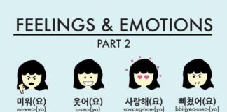 Educational infographic : Educational infographic : Infographic: Feelings and Emotions in Korean