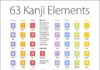 Educational infographic : Educational infographic : Japanese Language Lesson Study Sheet – 63 Kanji Elements – Photos from Kanji Pic…