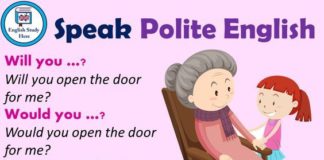 Educational infographic : Englisch Wortschatz erweiteren: Wie kannst Du Dich höflicher ausdrücken!