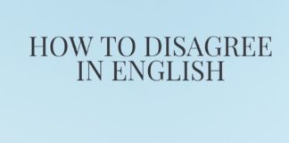 Educational infographic : How to Disagree in English |Learn English phrases you can use to show that you disagree with someone