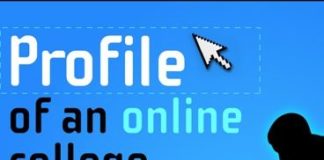 Educational infographic : Infographic: Profile of an Online College Student