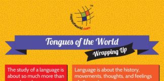 Educational infographic : Infographic of Tongues of the World Conclusion