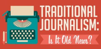Educational infographic : Is traditional journalism old news because of technology? Check out the infograp…