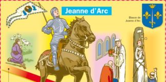 Educational infographic : Jeanne d’Arc