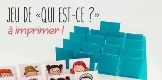 Educational infographic : Jeu à imprimer : “Qui est-ce ?”