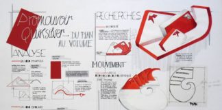 Educational infographic : Quiksilver : mise en scÈne 3d de son logo