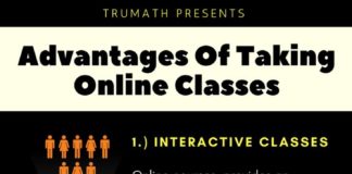 Educational infographic : Why Online Courses Are An Advantage For Students Infographic