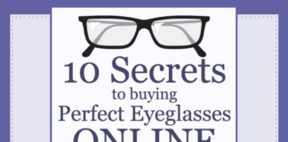 Fashion infographic : 10 Secrets to Buying Perfect Eyeglasses Online Infographic #eyeglasses #infograp…