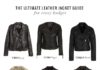 Fashion infographic : 15 Leather Jackets at Every Price Point