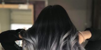 Fashion infographic : 45 Shades of Grey: Silver and White Highlights for Eternal Youth