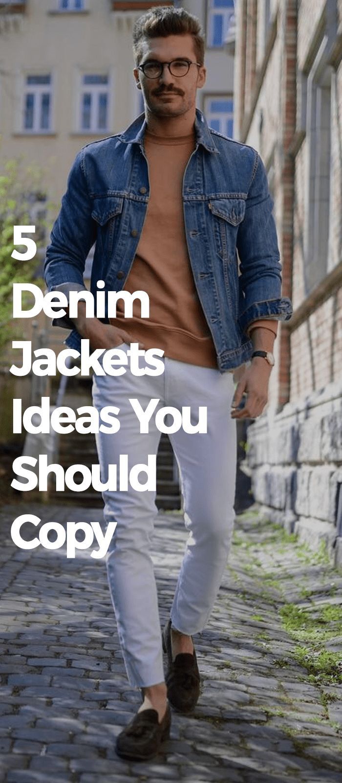 Fashion infographic : 5 DENIM JACKET IDEAS YOU CAN COPY ...