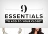 Fashion infographic : 9 Lazy-Girl Essentials to Add to Your Closet — STAT
