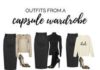 Fashion infographic : A Capsule Wardrobe for Autumn / Winter