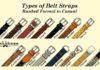 Fashion infographic : A Man’s Guide to Belts