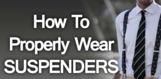 Fashion infographic : A Man’s Guide To Suspenders | Trouser Braces Infographic | Suspender Guide #su…