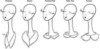 Fashion infographic : A visual compendium of collars.