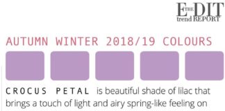 Fashion infographic : AUTUMN WINTER 2018/19 COLOR REPORT – IS BROWN THE NEW BLACK