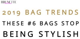 Fashion infographic : Bags out of Style for Summer 2019